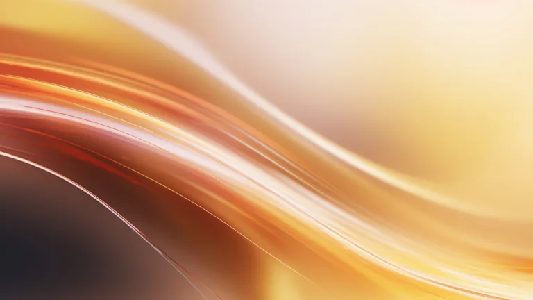 An entrancing 4K wallpaper featuring AI-generated abstract gold layers that intertwine and cascade, creating a luxurious and mesmerizing visual spectacle.