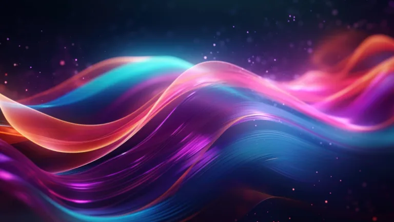 Immerse yourself in a visually captivating composition with this AI-generated 4K wallpaper featuring abstract neon layers. Perfect for high-resolution displays, it presents a dynamic and vibrant digital art piece.