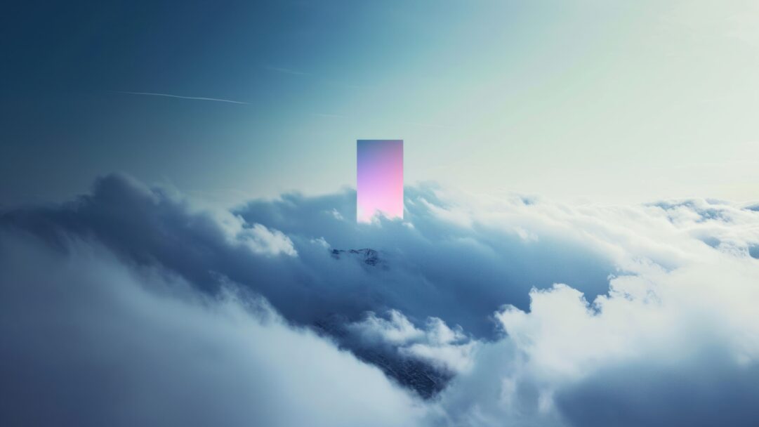 An elegant 4K wallpaper showcasing an AI-generated minimalist depiction of the sky and clouds. Soft, subtle tones blend seamlessly, creating a serene and tranquil atmosphere perfect for desktop or mobile backgrounds.
