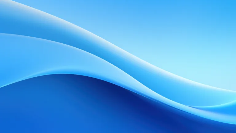 A mesmerizing 4K wallpaper featuring minimalist blue waves, elegantly crafted through AI generation. The tranquil design and simplicity make it an ideal choice for your desktop or mobile background, offering a serene and artistic touch to your digital space.