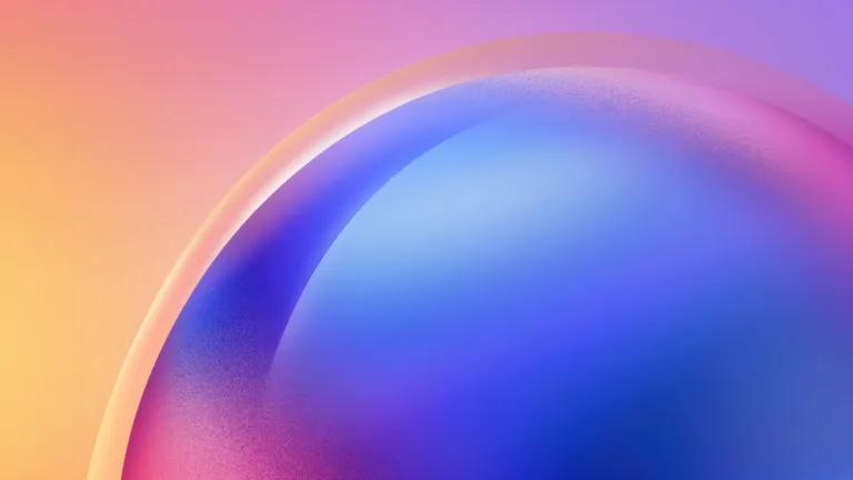 Immerse yourself in a visually pleasing display with this AI-generated 4K wallpaper featuring abstract minimalism in a circular form. Perfect for high-resolution displays, it offers a clean and captivating digital art composition with a focus on simplicity.
