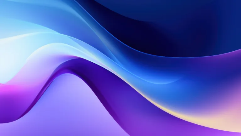 Dive into a visually captivating display with this AI-generated 4K wallpaper featuring abstract purple glass waves. Perfect for high-resolution displays, it offers a dynamic and vibrant digital art composition reminiscent of flowing glass elements with a soothing purple hue.