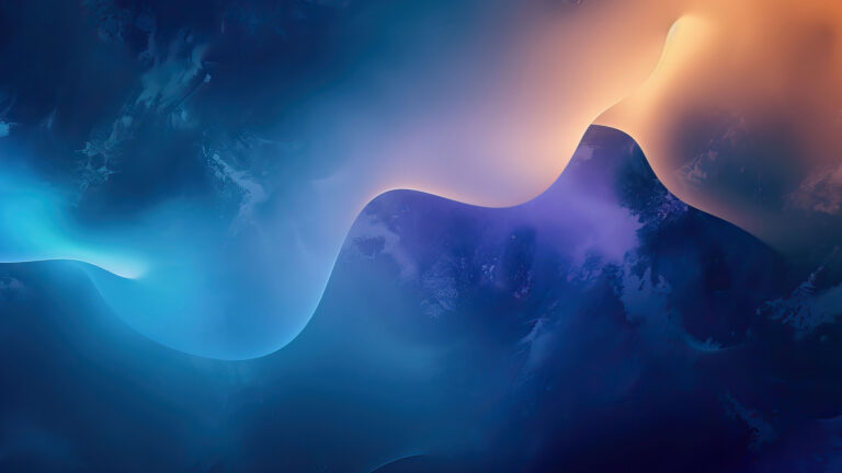 A mesmerizing 4K wallpaper featuring AI-generated glowing colorful lines that dance across the screen in a symphony of vibrant hues. The dynamic and abstract nature of the artwork creates an electrifying visual experience, making it an ideal choice for both desktop and mobile wallpapers.