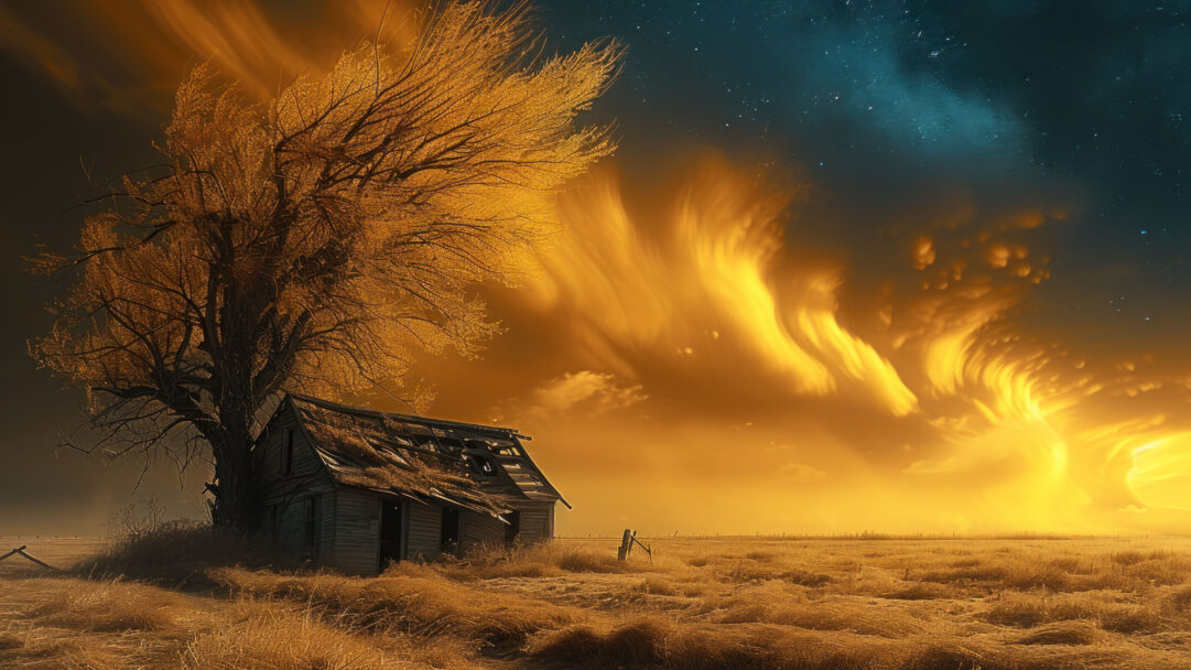 Experience the striking contrast of a lone yellow bird surrounded by a flock of crows in this AI-generated 4K wallpaper. Although not a direct representation, the digital art composition captures the unique beauty of a vibrant bird standing out among its monochromatic counterparts, perfect for high-resolution displays.