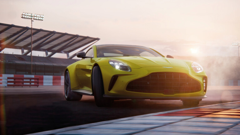 A breathtaking 4K wallpaper featuring the Aston Martin Vantage 2024, a pinnacle of automotive luxury. The sleek design and powerful presence of this sports car are showcased in high resolution, making it an ideal choice for your desktop or mobile wallpaper.