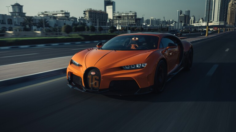 A stunning 4K wallpaper featuring the Bugatti Chiron Super Sport, a pinnacle of automotive excellence. This high-performance hypercar is showcased in exquisite detail, highlighting its sleek design and unparalleled speed.