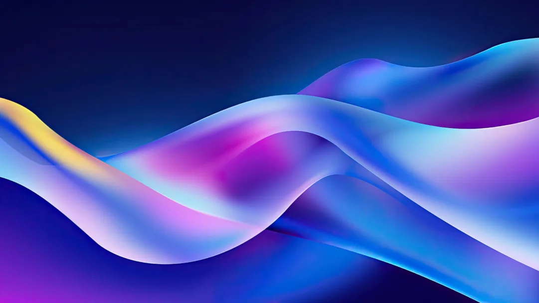 A visually stunning 4K PC wallpaper featuring a smooth and captivating wave of color transitions. The vibrant gradient seamlessly glides across the screen, creating a modern and contemporary visual masterpiece. Elevate your desktop experience with this high-resolution abstract digital art, designed to enhance your workspace aesthetic.