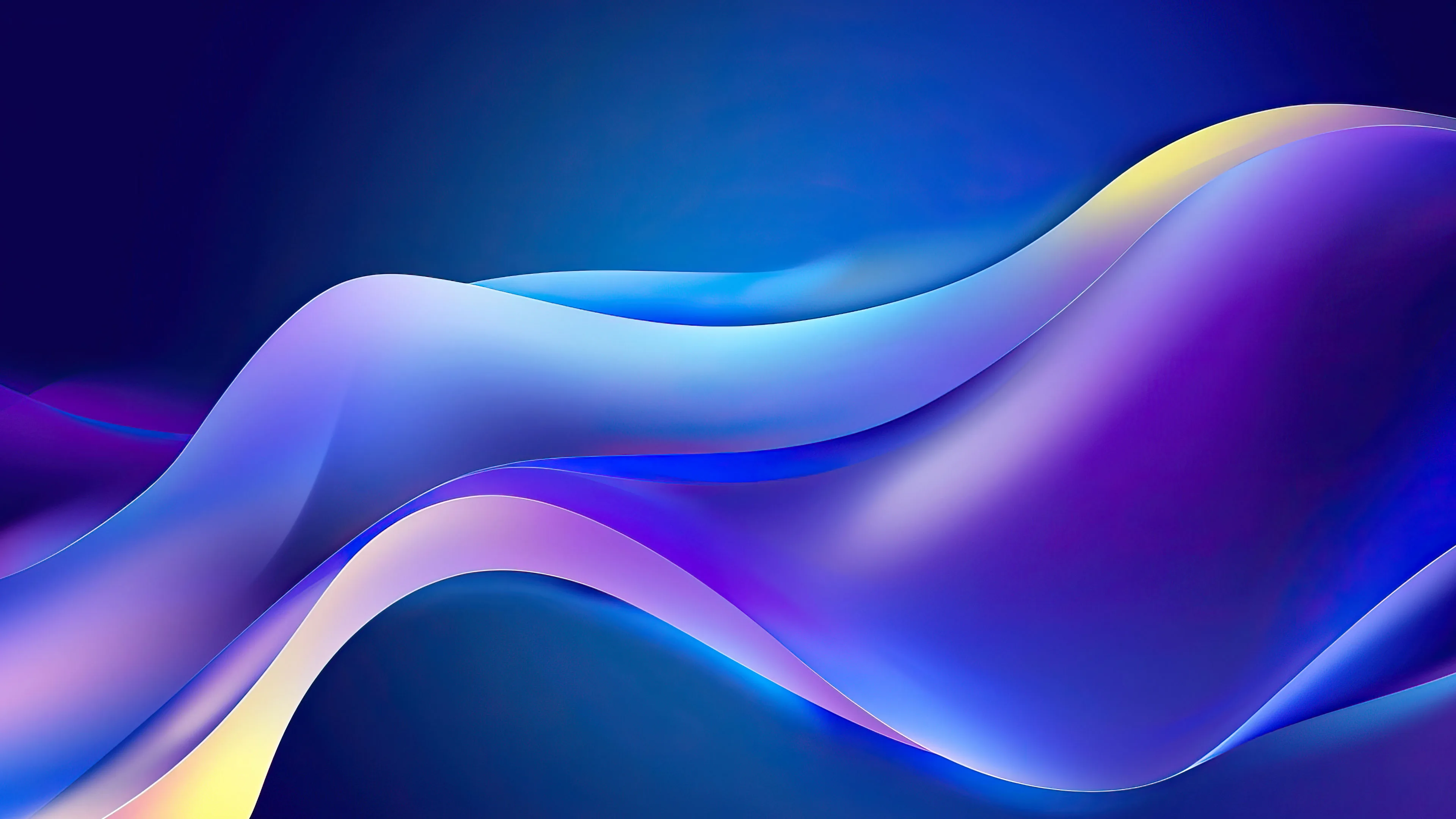 A vibrant 4K PC wallpaper featuring an electrifying wave of colors pulsating across the screen. This dynamic artwork captures the essence of motion and energy, making it a striking addition to your desktop background.