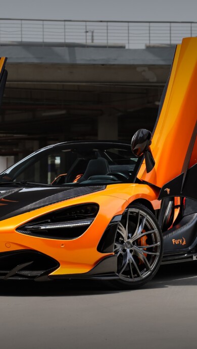 A stunning 4K wallpaper featuring the McLaren 720S Spider by TopCar. This high-resolution image showcases the sleek design and dynamic performance of the luxury sports car, making it perfect for automotive enthusiasts.