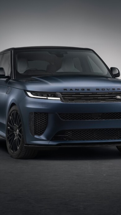 A stunning 4K wallpaper featuring the 2024 Range Rover Sport SV Edition Two, showcasing its sleek design and powerful presence. The high-resolution image captures the luxury SUV in sharp detail, perfect for automotive enthusiasts.