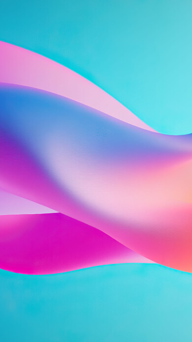 A captivating 4K wallpaper featuring flowing curves in soft pastel gradients. The smooth lines and gentle color transitions create an elegant and calming visual effect, making it a perfect background for your desktop or mobile screen.