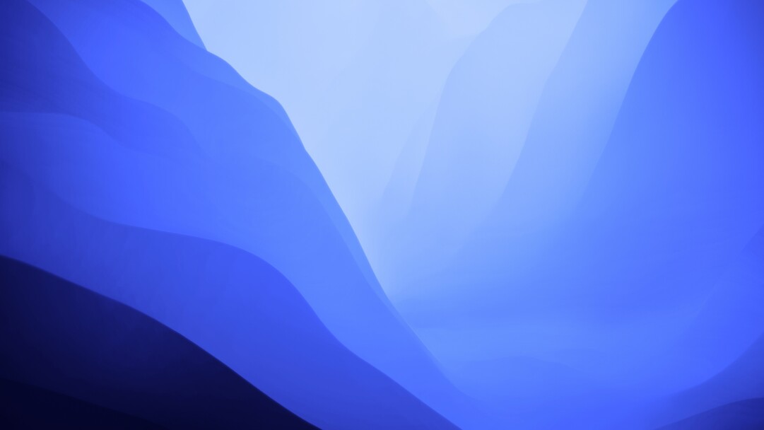 macOS Monterey Light Blue 4K Wallpaper