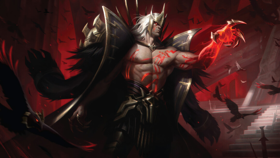 Chosen of The Wolf Swain Skin League of Legends 4K Wallpaper
