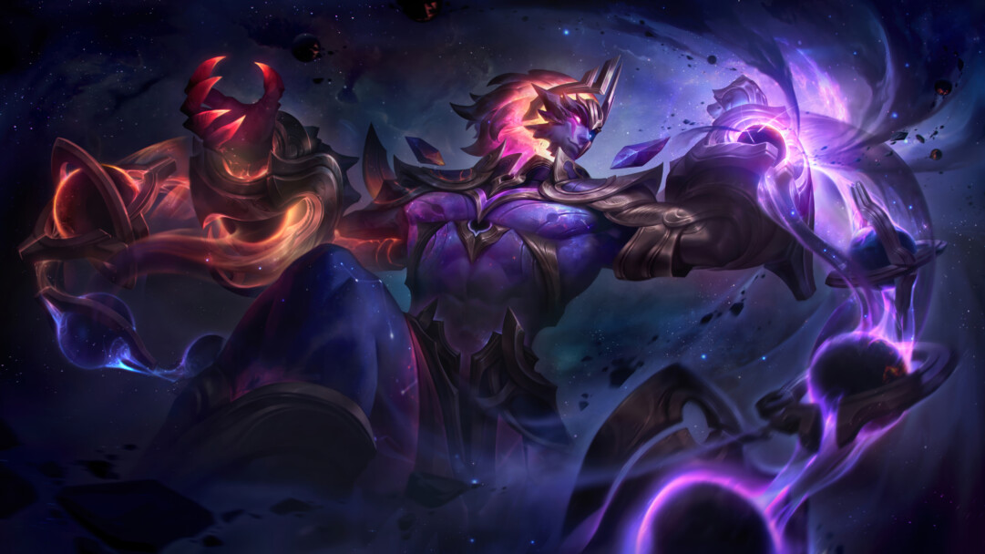 Dark Star Sylas Skin League of Legends 4K Wallpaper