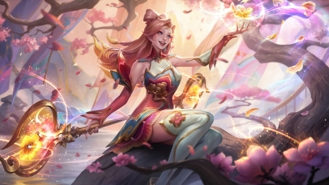 Celestial Embroidery Lux Skin League Of Legends 4K Wallpaper