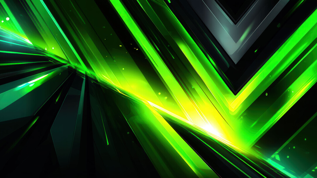 A mesmerizing abstract digital artwork filled with dynamic streaks of glowing light across a dark canvas. Energetic beams in electric blue, neon pink, and fiery orange intertwine and pulse with motion, creating a sense of vibrant energy and futuristic depth.