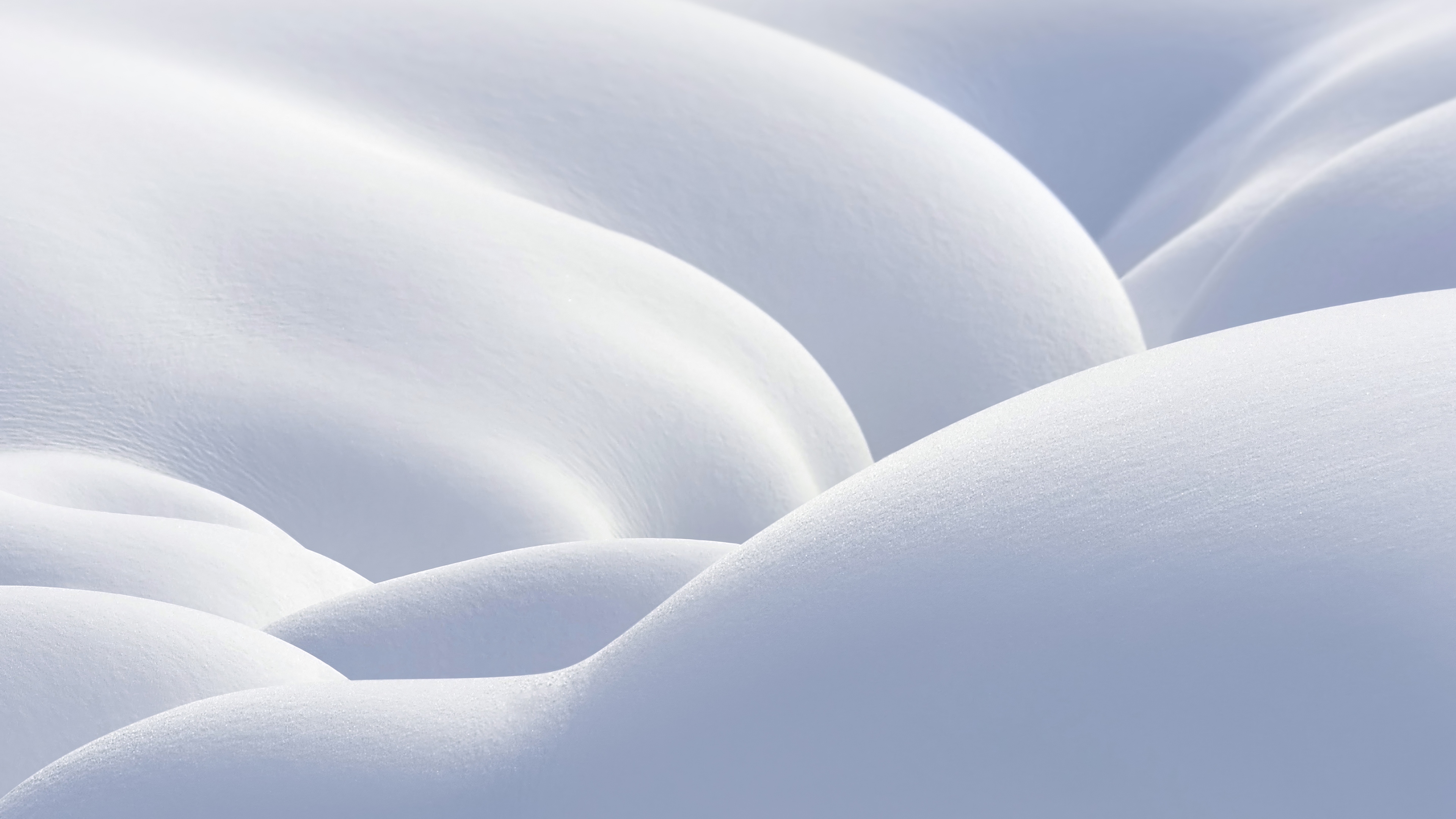 OS X Mountain Lion Snow Waves Abstract Wallpaper - Free 4K Abstract \u0026  Digital Art Wallpapers - Pixground, image size:3840x2160